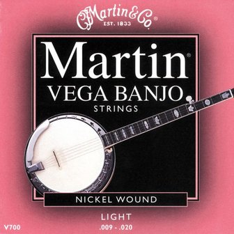 Martin Vega Banjosnaren 5-snarig, light 009