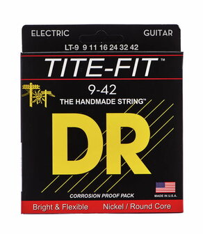 DR snaren tite-fit LT9 009-042 voor e-gitaar