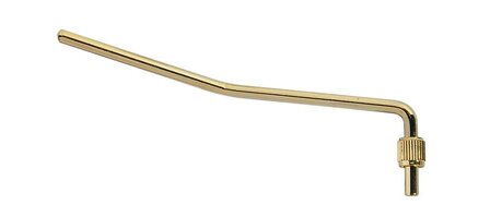 Tremolo arm voor Floyd Rose tremolo, 6mm diameter, M9 binnenmaat, goudkleurig
