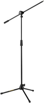 HERCULES Microfoonstandaard 432B, 2-in-1 hengelklem, drie poten