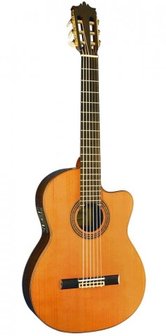 Martinez klassieke gitaar MCG 80C Cut EF, cedar top Rosewood (beschadigd)