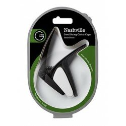 Capo G7th Nashville Steelstring, Satin Black