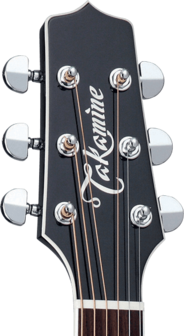 Takamine EF341SC elektro-akoestische western gitaar zwart, nu met koffer (B-stock)