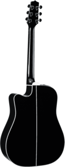 Takamine EF341SC elektro-akoestische western gitaar zwart, nu met koffer