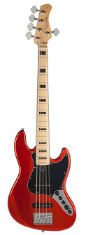 Sire Marcus Miller V7 Vintage alder 5-string bass guitar bright metallic red