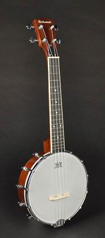 Richwood Master Series ukulele banjo. open achterkant