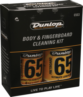  Dunlop 6503 Formula 65 Body &amp; Fingerboard Cleaning Kit 