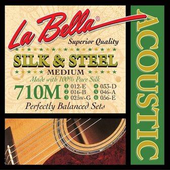 La Bella Silk &amp; Steel, medium, 012