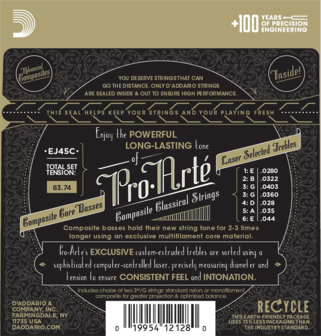 D&#039;Addario Pro Arte Composites EJ45C