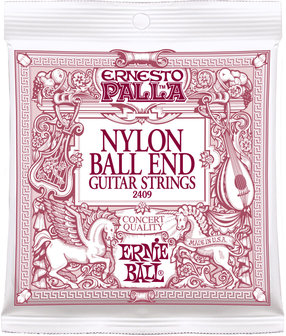 Ernie Ball 2409 Ernesto Palla Nylon Classical Black And Goldplated