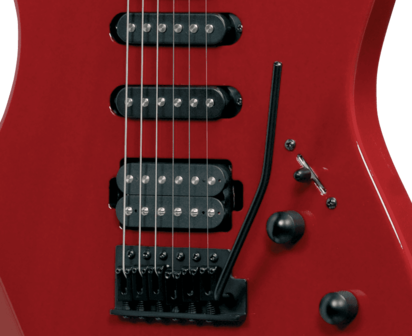 L&acirc;g Arkane 66 Dark Red electrische gitaar