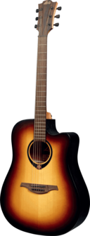 L&acirc;g Tramontane 70 Dreadnought Brownburst, electro-akoestisch