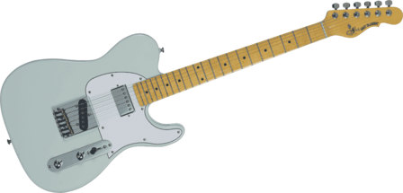 G&amp;L Tribute Asat Classic Bluesboy Sonic Blue