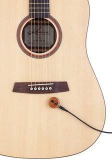 KNA UP-2 piezo pickup met volumeregeling, voor gitaar, ukulele, enz