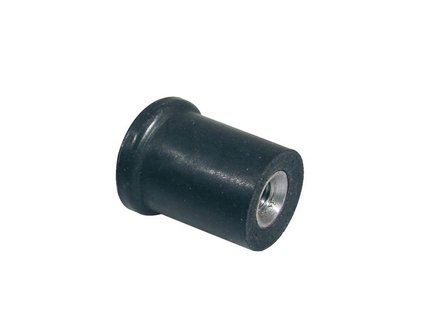 ELS rubber tip voor eindpin voor contrabas of cello, 8 mm internal thread