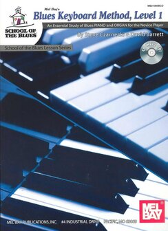 Blues Keyboard Method, Level 1 met CD van Mel Bay&#039;s