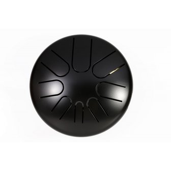 Electro-Acoustic BeatRoot Black, Handpan, Multiscale EA, All Black 
