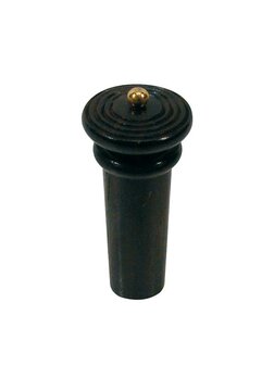 ELS altviool eindpin, pallisander, gouden bal, medium