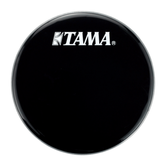 Tama BK22BMWS 22&quot; Resonant Bass Drum Head Black