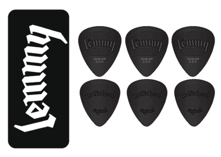 Dunlop plectrums Mot&ouml;rhead - Doos met 6, Lemmy