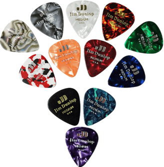 Dunlop plectrums, Special Variety Pack - Zakje met 12, assortiment Medium