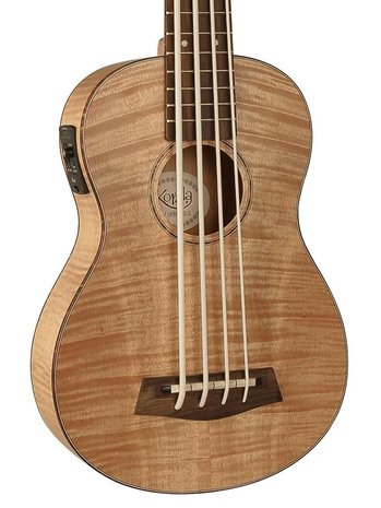 Korala Bas ukulele, semi-akoestisch, B-stock