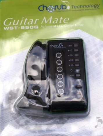 Cherub guitarmate Cliptuner Stemapparaat Resonantie