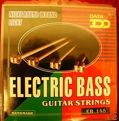 5 Complete sets Bassnaren voor elektrische bas, 040 of 045