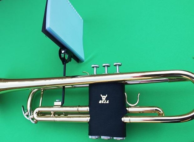 Harp/marsvork /lyre voor trompet (voor het inklemmen van je marsboekje)