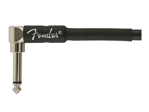 Fender Professional Series instrument cable, 18.6ft (ca 600 cm), haaks / recht