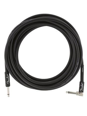 Fender Professional Series instrument cable, 18.6ft (ca 600 cm), haaks / recht