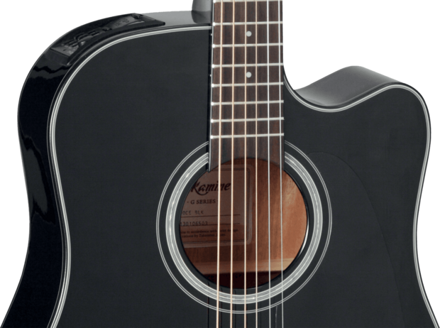 Takamine GD30CEBLK electro-akoestische Dreadnought met cutaway