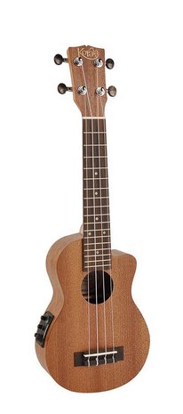 Korala Sopraan ukulele Performer, electro-akoestisch