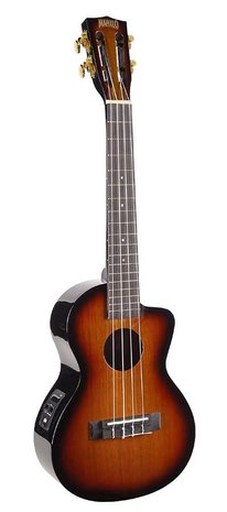 Mahalo Java MJ3 Tenor ukulele electro-akoestisch, 3tone sunburst