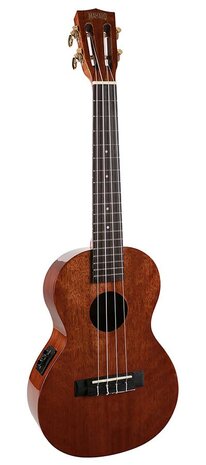 Mahalo Java MJ3 Tenor ukulele electro-akoestisch, Vintage Natural met hoes