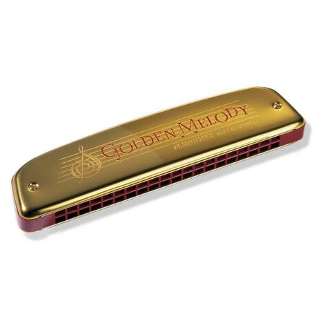 Hohner Golden Melody in A-stemming goldplated 2416/40