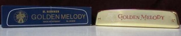 Hohner Golden Melody in A-stemming goldplated 2416/40