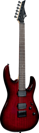 Lâg Arkane A100-GRS Gothic Red Shadow, uniek exemplaar handbuilt in Frankrijk door de master luthiers van Lâg