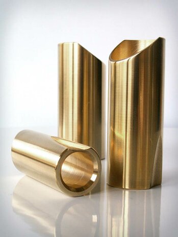 The Rock Slide polished brass slide size L (inside 21.0 - length 59.0mm)