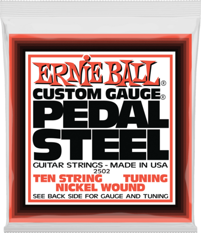 Ernie Ball - CEB 2502 snarenset pedalsteel Tuning E9, 10 snaren Nickel wound