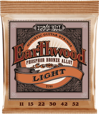 Ernie Ball Earthwood 2148, Phosphor Bronze, 011-052