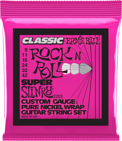 Ernie Ball 2253 Super slinky 009-011-016-024-032-042