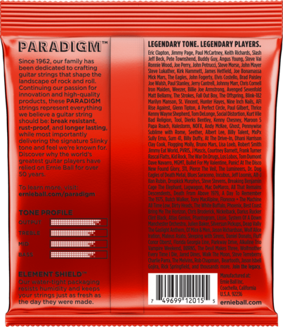 Ernie Ball 2015 Paradigm Skinny top HB 10-13-17-30-42-52