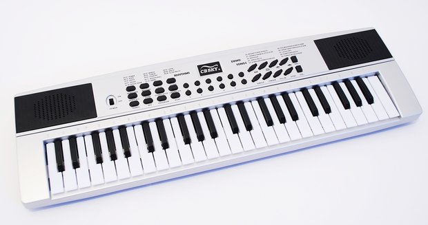 Sky Keyboard met 49 toetsen, B-keus door verkleurde toetsen