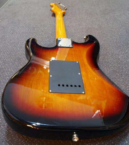 London City Spitfire MKII, Tobacco Sunburst met zwarte slagplaat 