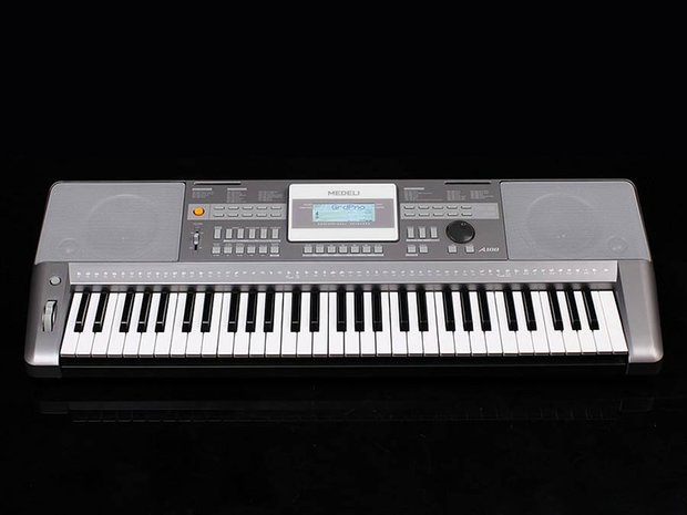 Medeli Aspire A100S keyboard Silver, 61 toetsen, met adapter