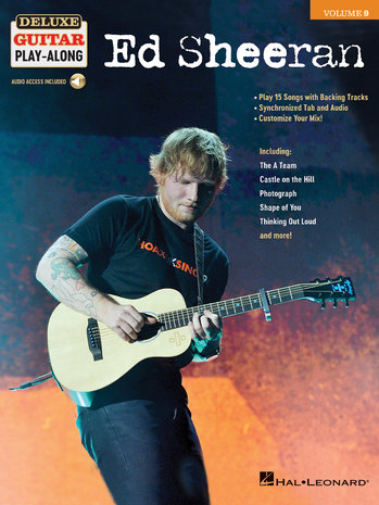 Ed Sheeran Deluxe Guitar Play-Along Volume 9