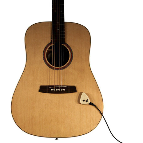KNA AP-2 piezo pickup met volumeregeling, voor gitaar, ukulele, enz