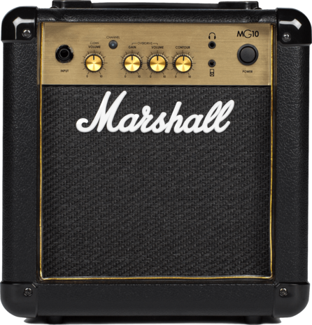 Marshall MG10, 10W Combo gitaarversterker zwart/goud