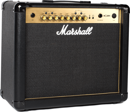 Marshall MG30GFX 30 Watt 1x10 inch gitaarversterker combo met effecten